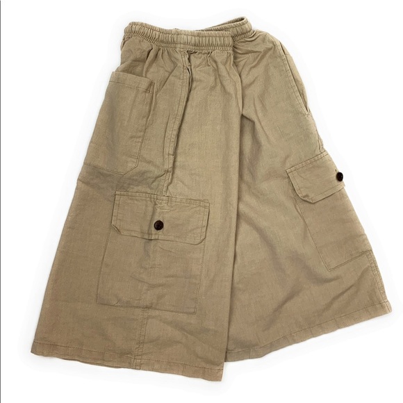 Men’s Cotton Shorts- Beige - Picture 1 of 7